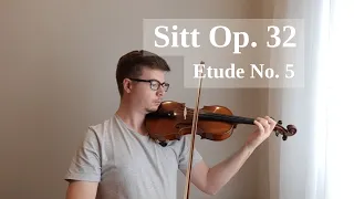 Sitt: Etude Op. 32 No. 5 in C major for Violin