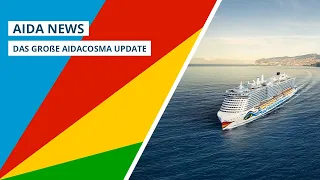 AIDA News: AIDAcosma kommt nach Hamburg, neue Reisen sind buchbar und der Tauftermin steht fest!