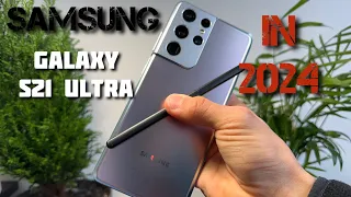 Samsung galaxy s21 Ultra review in 2024    (in English)