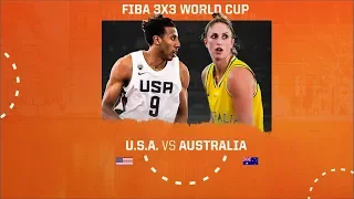 Team USA (Men) v Australia (Women) - Who's your Team of Day 2? | FIBA 3x3 World Cup 2019