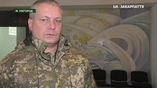 Студенти кафедри військової підготовки УжНУ взяли участь у відзначенні Дня Збройних сил України