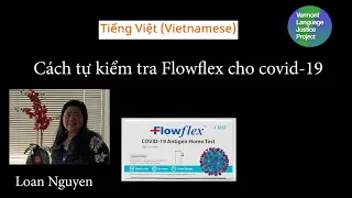 Vietnamese: Cách tự kiểm tra Flowflex cho covid-19