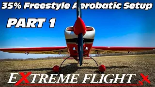 EXTREME FLIGHT 35% EXTRA NG ASSEMBLY AND SETUP WITH JASE AND JOHN DUSSIA PART 1