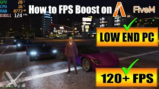 How to FPS Boost on FiveM in 2022 FOR LOW END PC's✔(GTA 5 FPS BOOST 2022)