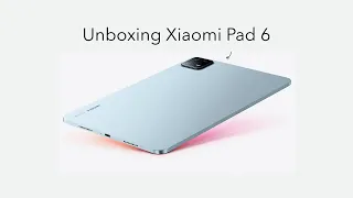 Unboxing Xiaomi pad 6