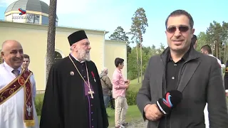 Patriarch Moran Mor Ignatius Aphrem II visited Mor Johannes Church in Märsta – Sweden