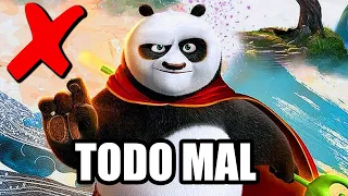 EL PROBLEMA de KUNG FU PANDA 4