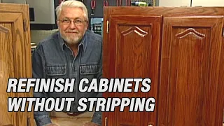 Refinish Kitchen Cabinets Without Stripping