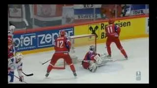 NHL Чемпионат мира 1/4: Россия - Норвегия 1-1 17.05.2012