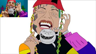 POP DRAWING MEME #83 | 6IX9INE - GOOBA | Ruby Fun