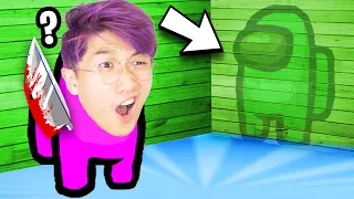 LankyBox Plays HIDE AND SEEK In AMONG US!? (IMPOSSIBLE AMONG US CHALLENGE!)