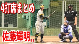 【今日のサトテル】中日vs阪神！やっぱり声援がスゴイ！！本日の佐藤輝明選手の打席まとめ！2024/05/19