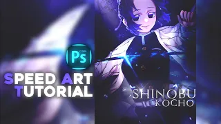 Speed art tutorial - gfx anime manipulation style
