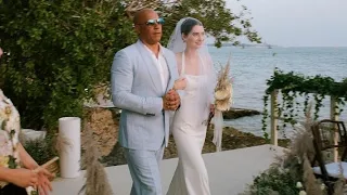 Watch Vin Diesel Walk The Late Paul Walker's Daughter Down The Aisle At Her Wedding