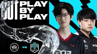 How EDG dethroned the defending World Champs and SILENCED their haters! | The Outplay By Play