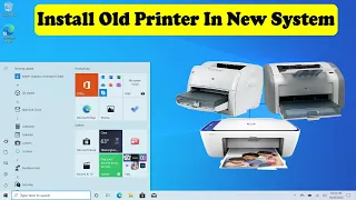 How to install old printer in windows 10 & windows 11| HP Laserjet 1018 | fix unspecified printer