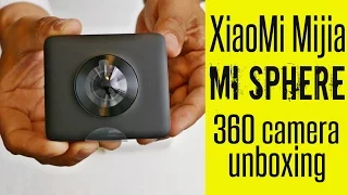 Xiaomi Mijia Mi Sphere 360 camera unboxing