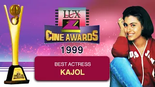 Best Actress - KAJOL | Lux Zee Cine Awards 1999 | #ZCA