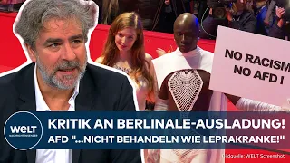 BERLINALE-AUSLADUNG: Yücel - AfD "...nicht behandeln wie Leprakranke!" Kritik von Deniz Yücel!