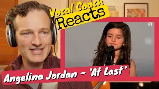 Vocal Coach REACTS - Angelina Jordan 'At Last'