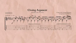Yasumasa Kitagawa ~ Closing Argument (The Great Ace Attorney) | Guitar Arrangement
