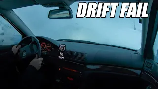 E39 525D Drift Fail