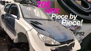 Rally Car Build Project *Peugeot/Subaru* 206 WRX Ep82 - Making the office! #builtnotbought