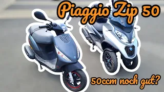 Piaggio ZIP 50 - Lohnt es sich noch einen 4 Takt 50ccm Roller zu kaufen?