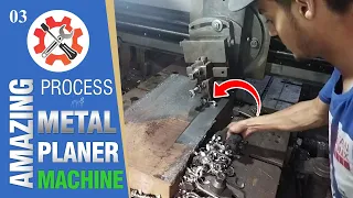 Shaping metal with a Planer | Amazing Metal Planer Machine Process | Metal Shaper | Metal Technical