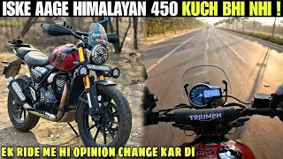 TRIUMPH SCRAMBLER 400X FIRST RIDE REVIEW | Is This Bike Really Better Than Himalayan? | Pros & Cons