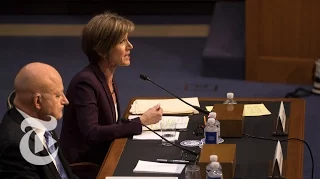 Sally Yates Testifies About Michael Flynn, Russia and President Trump (Full) | The New York TImes