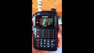 Yaesu ft1d handie test