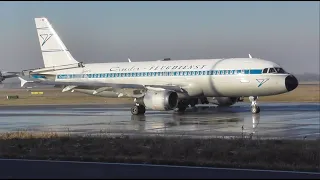 Winter Spotting PART 2! De-Icing Action, B747 Pilot Wave at Leipzig / Halle Airport | 10.01.2024