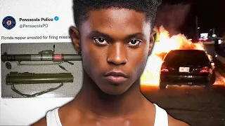 This 19 Year Old Rapper Shot A Missile At His Opps