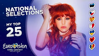 Eurovision 2024: NATIONAL SELECTIONS (MY TOP 25) [NEW🇦🇱🇲🇩]