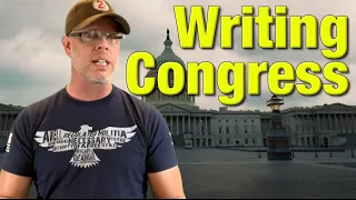 How to write a letter to Congress