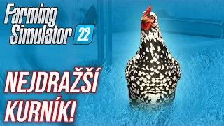 NEJDRAŽŠÍ KURNÍK! | Farming Simulator 22 #15