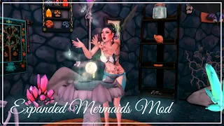 AN ACTUAL SEA WITCH?! || The Sims 4: Expanded Mermaids Mod