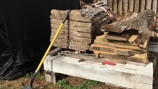 How to Stack and Dry  Lumber | Air Drying Wood