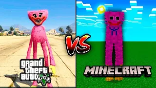 GTA 5 KISSY MISSY VS MINECRAFT KISSY MISSY