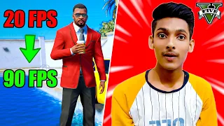 How To Get Extra FPS In GTA 5 | GTA 5 FPS Booster For Low End PC | Hindi