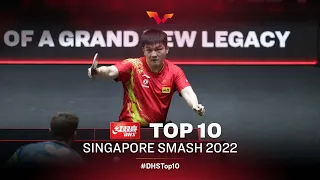 Top 10 points from Singapore Smash presented by DHS 🇸🇬💥