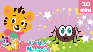 Itsy Bitsy Spider + Five Little Speckled Frogs + more Little Mascots Nursery Rhymes & Kids Songs