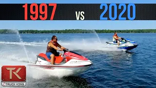 Is a Used Yamaha Waverunner Better Than a New One?  1997 Waverunner GP1200 VS 2020 GP1800R HO