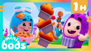 Muffin Man + More Minibods Stories | Minibods | Moonbug No Dialogue Comedy Cartoons for Kids