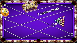 8 Ball Pool - 7 Cushion Break Shot in Venice 150M Coins Table - Venice Madness #1 GamingWithK