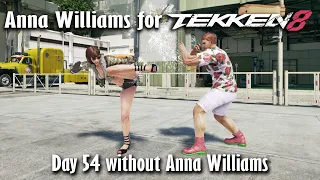 Day 54 without Anna Williams in Tekken 8