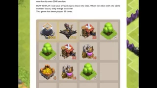 2048 Clash of Clans