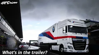 What's in the BMW Motorsports Trailer?