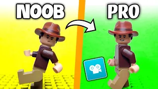 Lego NOOB vs PRO Animations - stop motion studio